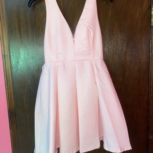 Pale Pink Semi-formal Dress